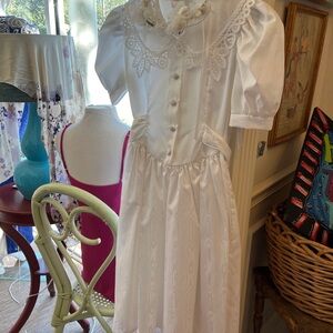 Elegant White Lace Children’s Easter, Wedding dress